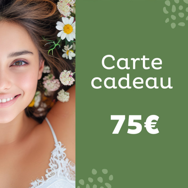 Carte cadeau 75€