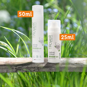 Crème visage hydratante bave d’escargot bio